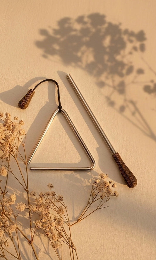Triangel. Percussion Instrument aus der Klangbildbox