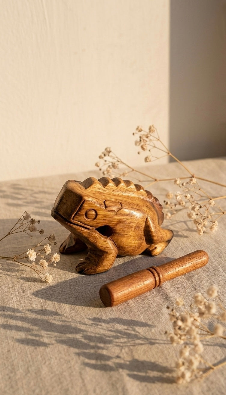 Guiro-Frosch aus der Klangbildbox 
